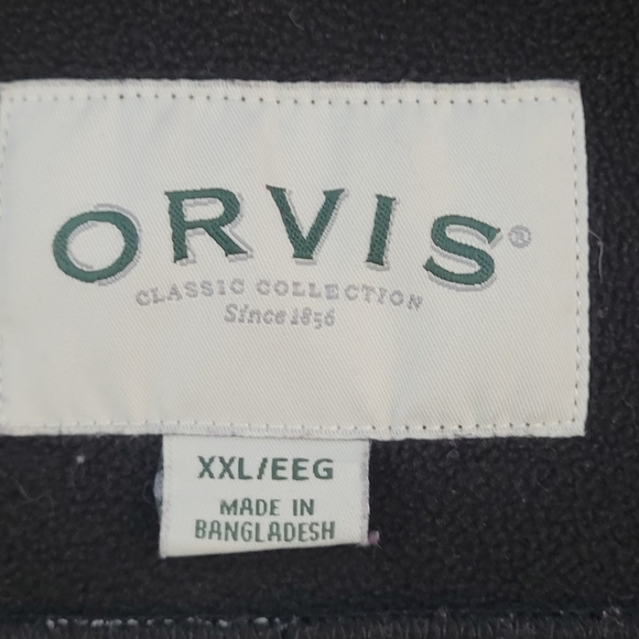 Orvis Fleeced Lined Plaid Flannel Pinnacle Shirt Jacket - Size XXL - Picture 11 of 15